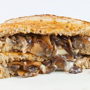 Mushroom & Onion Sandwich