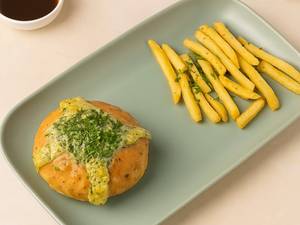 Creamy Spinach Korean Bun
