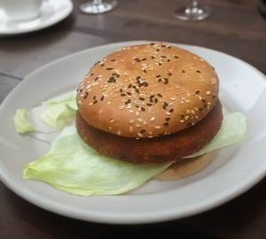 Mexican rajma jalapeno burger