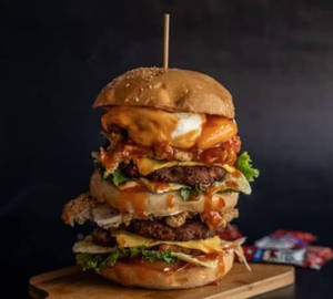 Beef Mixed Bada Bap Burger