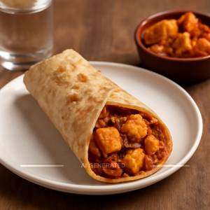 Paneer Bhuna Roll