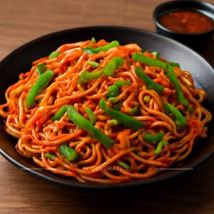 Veg schezwan noodles