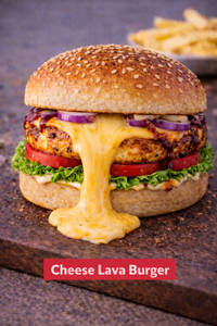 Cheese Lava Burger