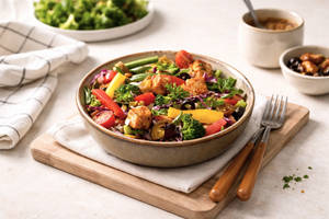 Southwest BBQ Grilled Chicken Salad