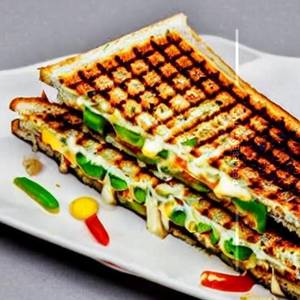 Veg cheese grilled sandwich
