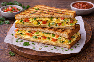 Omelette Grilled Sandwich