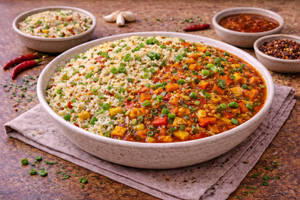Veg Triple Schezwan Fried Rice
