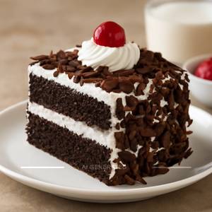 Eggless Blackforest Pastry