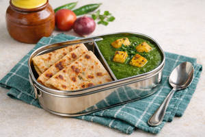 Aloo Palak Paratha Bowl