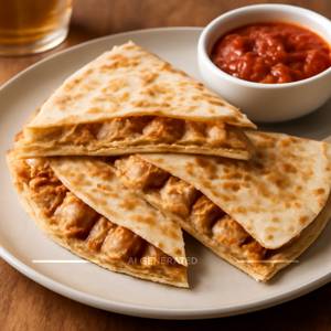 Crunchy Chicken Quesadilla