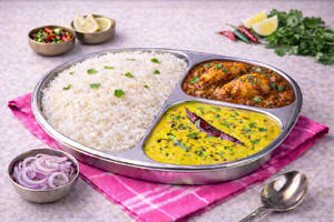 Chicken Curry & Dal Tadka Meal