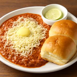 Cheese Pav Bhaji [2 Pav]