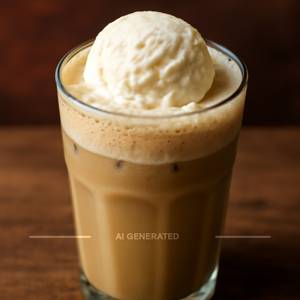 Cold Coffee With Ice Cream