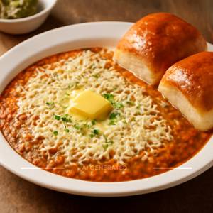Cheese Pav Bhaji
