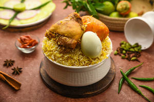 Chicken With Egg Biryani
