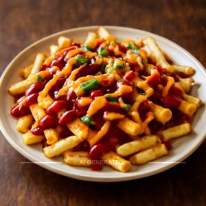 Barbeque Cheese Fries