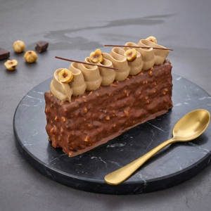 Eggless Rocher Rhapsody Pastry