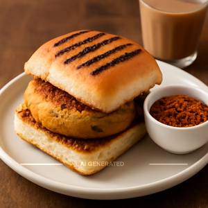Grilled Vada Pav
