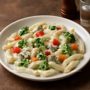 Veg White Sauce Pasta