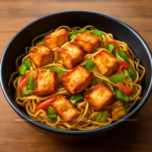 Veg paneer noodles