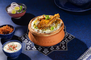Mini Chicken Hyderabadi Dum Biryani [2pcs With Bone]