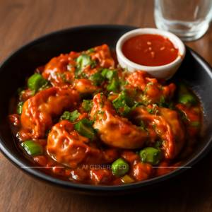 Chilly Momos.