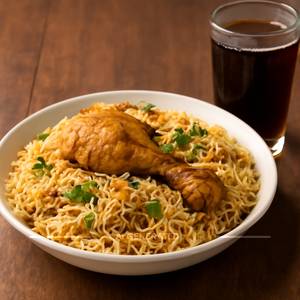 Chicken Biryani + Cold Drink