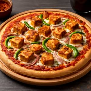 Schezwan Paneer Pizza [8 inches]