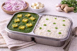 Palak Paneer Rice Bowl