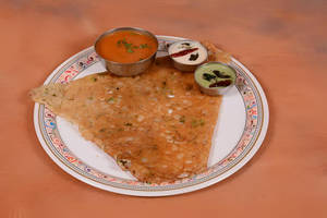 Rava onion plain dosa