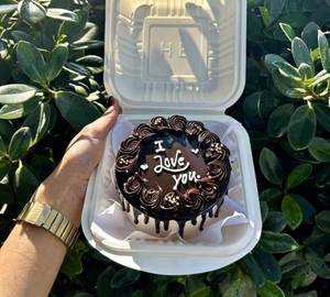 Love Bento Box Chocolate Cake