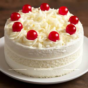 White Forest Cake (1 Kg)                                          