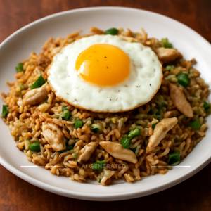 Egg Singapore Rice