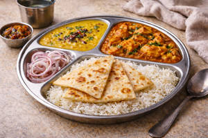 Butter Chicken Dal Homely Thali