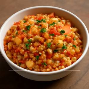 Tomato Sabudana Khichdi