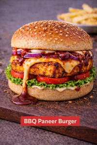 Bbq Paneer Burger