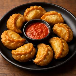 Paneer Fried Momos(6)