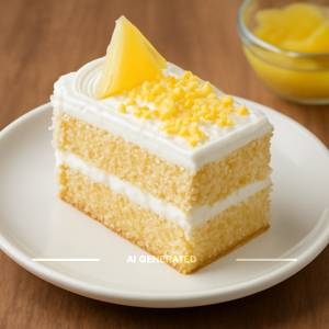 Eggless Pineapple Pastry