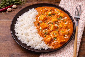 Paneer Butter Masala + Rice