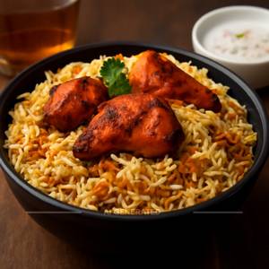 Chicken tikka biryani