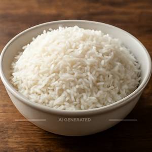 Plain rice