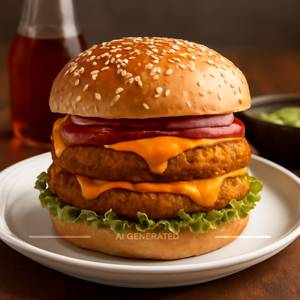 Veg Maharaja Burger