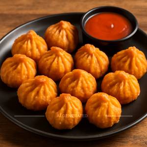 Chicken Fried Momos [10 Pieces]