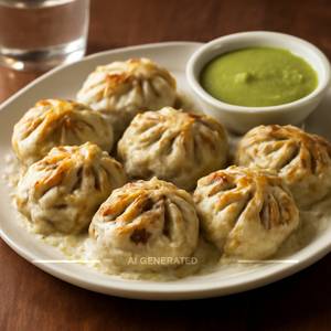 Paneer Afghani Momos