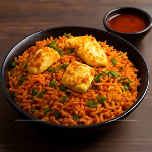 Egg Schezwan Rice