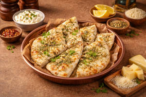 Cheese  Zaatar Naan