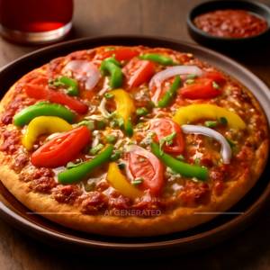Schezwan pizza