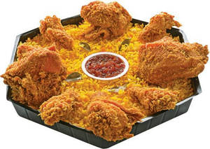 Fried Chicken Dum Biryani