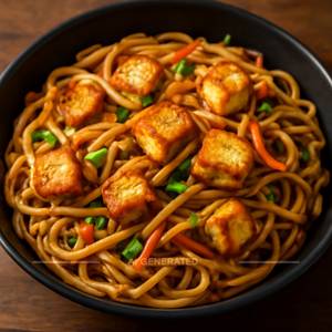 Paneer noodles