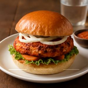 Chicken Tikka Burger